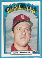 1972 Topps - Tony Cloninger #779 picture