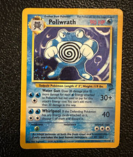 Wizards of the Coast Poliwrath 15/130 Base Set 2 Holo Rare EN 2000 picture