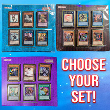 YUGIOH 25th Anniversary Metal Pin Set Purple Blue Brown OFFICIAL BADGE Anime picture