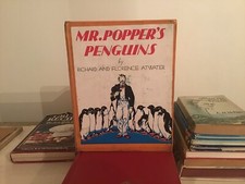 Mr. Popper's Penguins, 1938 1st Library Edition? R. & F. Atwater, Illustrated picture