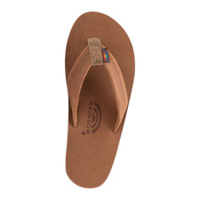 Rainbow Men's Single Layer Redwood Premier Leather Sandal 301ALTS0-RDWD picture