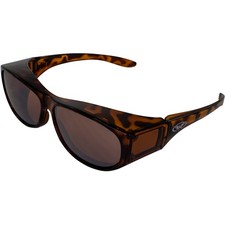 Global Vision Safety Fit Over Glasses (Tortoise Frame/Driving Mirror Lens) picture