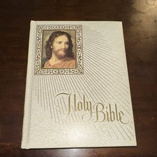 Authentic Vintage 1970’s Catholic Holy Bible: Fireside Family Edition picture