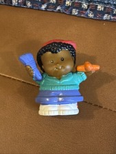 Rare Vintage 2002 Fisher Price Little People Michael With Facotory Color Errors picture