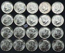 1964 P Kennedy Half Dollar BU Roll of 20 Coins ~ Silver Half Dollar Lot #BU8 picture