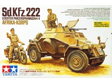 Tamiya - Sd.Kfz. 222 Leichter Panzerspähwagen 4X4 Afrika-Korps 1/35 35286 picture