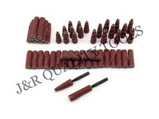 ENGINE PORTING 52 PC MINI CONE SANDER KIT SANDING ABRASIVE WHEEL TOOL PORT picture