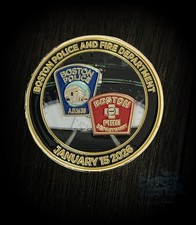 Boston Bruins Boston Police/Fire Zdeno Chara Retirement Coin picture