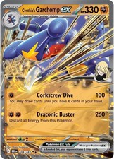 Cynthia's Garchomp ex [DRI - 104/182] Holofoil Double Rare NM picture