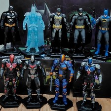 YUANYE DC Batman Arkham Knight Crazy Version Posable Assembly Model Kit Gift NEW picture
