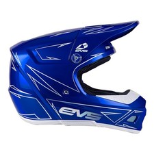 EVS T3 Pinner Blue Motocross MX Off Road Helmet - Youth Sizes SM, MD & LG picture