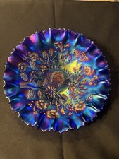 Stunning Electric Blue Northwood Good Luck 9