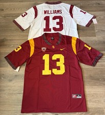 NEW Caleb Williams USC Trojans #13 Jerseys Ships Fast 🔥🔥🔥 picture
