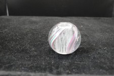 Latticinio Swirl German Handmade Antique Marble  22mm/0.866''  Nice Marble Mint picture