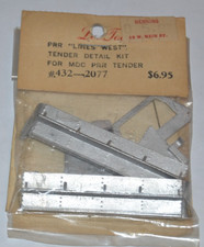 PRR LINES WEST TENDER COAL EXTENSION KIT FOR MDC ROUNDHOUSE LEE TOWN 432-2077 picture