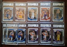 NBA 11 Card SLAB LOT All CCG 10 Gem Mint 2024-2025 Donruss Optic Gasol Durant  picture