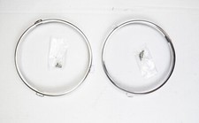 65-73 Mustang Stainless Steel Headlight Retaining Ring Set of 2 - D3TZ-13015 picture