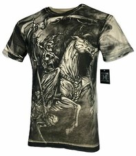 Xtreme Couture Affliction Men's T-Shirt DARK HORSE Skull Tattoo Biker S-5XL picture