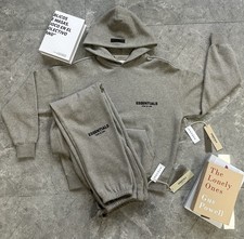 Essentials Set, Dark Oatmeal - 2 Pieces, Sweatpants + Hoodie, Sold Separately picture
