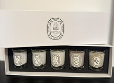 Diptyque 5-Pack Mini Scented Candle Set Baies Roses Figuier Feu de Bois picture
