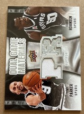 2009-10 Upper Deck - Dual Game Materials Tony Parker, David Robinson #DG-TD... picture