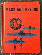 1959 Walt Disney Mars and Beyond Tomorrowland Adventure Book picture