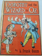 Antique 1908 Dorothy & The Wizard In OZ By L. Frank Baum Book~Ex Library picture