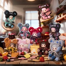 Maymei Tiny Bear Cookie Series Plush Keychain Blind Box US SHIPPING FAST picture
