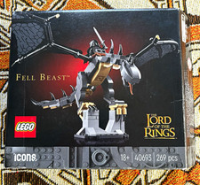 LEGO Icons Lord of the Rings Fell Beast 40693 gwp set 100% complete w open box picture