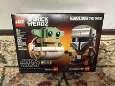 LEGO BrickHeadz The Mandalorian & The Child 75317 New Factory Sealed Box picture