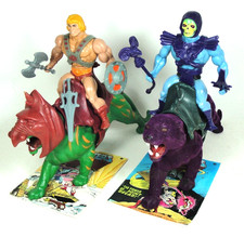 Vintage 1982 He-Man with Skeletor Masters of the Universe Mattel MOTU Original picture