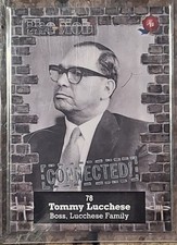 Rare SILVER PARALLEL  /4 ..HA MOB 2 Tommy Lucchese 