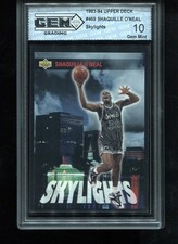 Shaquille O'Neal 1993-94 Upper Deck #469 Skylights NBA Magic GEM MINT 10 picture