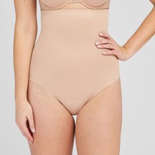 ASSETS by SPANX SPANXshape Women's Flawless Finish High-Waisted Shaping Thong picture