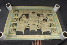 Vintage 1934 Dionne Quintuplets Poster picture