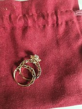 Truly: Zac Posen Collection for Helzberg Diamonds Solid 14K Gold Genuine Diamond picture