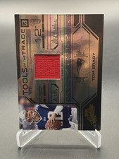 2008 Playoff Absolute Memorabilia Tom Brady Patriots Tools of Trade TOTT15 /50 picture
