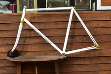 Bridgestone NJS NJS NJS Pista Track Frame Vintage Keirin Horizontal Japan picture