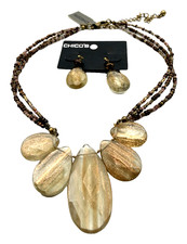 NWT Chico's Gold Tone 