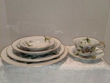 Vintage Roselyn China Japan Dogwood 6 Piece Place Setting For 4 (24) Pieces picture