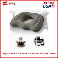 Donut Seat Cushion Inflatable Donut Pillow Coccyx Cushion Adjust Softness Freely picture