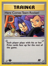 HERE COMES TEAM ROCKET 71/82 UNLIMITED LP POKEMON SUGIMORI R NHLP0002-21 picture