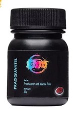 Oasis Praziquantel Fish Medication 50g Deworm Lice Anchor Parasites Marine Water picture
