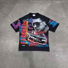Vintage 1997 Nascar Dale Earnhardt The Man Born To Run AOP T-shirt Sz Large picture