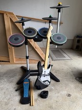 Fender Microsoft Rock Band Wired Drum Set Kit w/ Guitars & Drumsticks picture