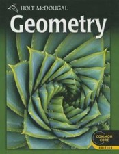Holt McDougal Geometry: Student Edition 2012 - Hardcover By HOLT MCDOUGAL - GOOD picture