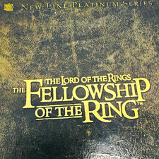 New Line LOTR Fellowship of the Ring Extended DVD Box Set Platinum PG-13 picture
