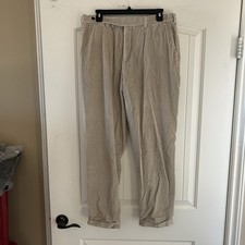 Suitsupply Corduroy Trousers Tessuti Sondrio Pure Italian Cotton Pants Mens picture