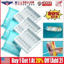 24-120pcs Disposable Silicone Ear Wax Remover Sticky S/L Ear Pick Cleaner Tool picture