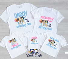 Bluey Birthday Shirt, Custom boy Bluey Shirt, Birthday Shirt for Boy and Girl picture